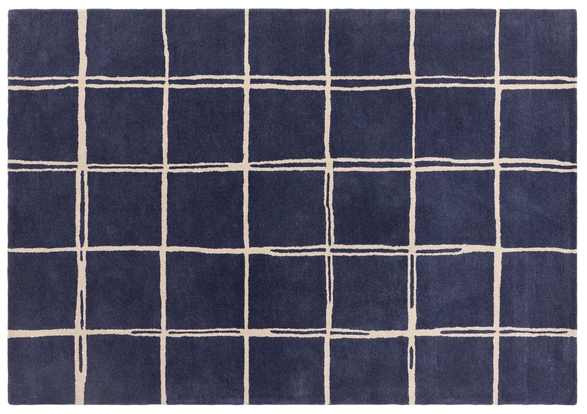 Albany Grid Marine Rug, 120x170