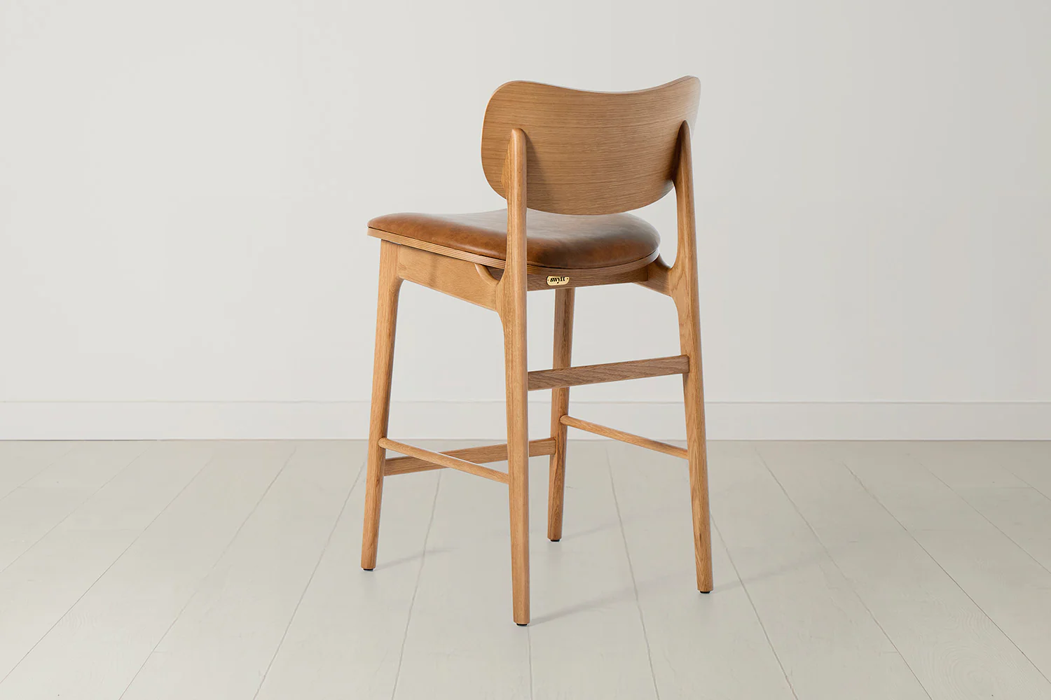 Bar Stool 02, White Oak / Maple - Image 8