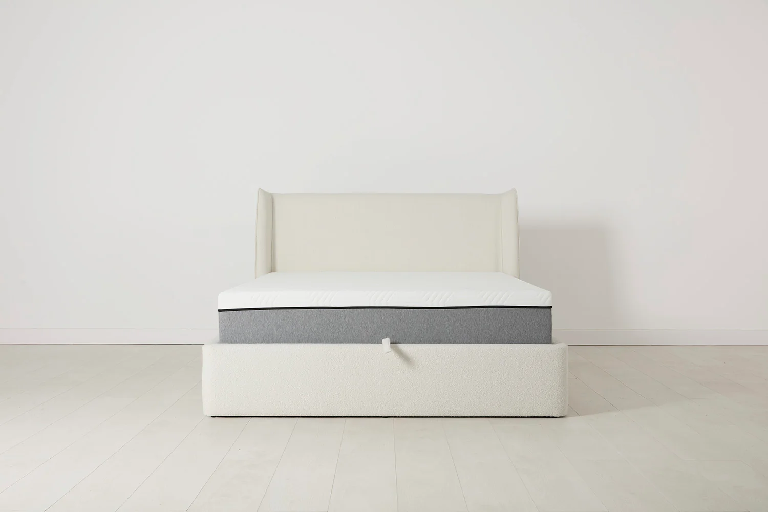 Bed 03 Storage Double Bed, Ivory - Image 17