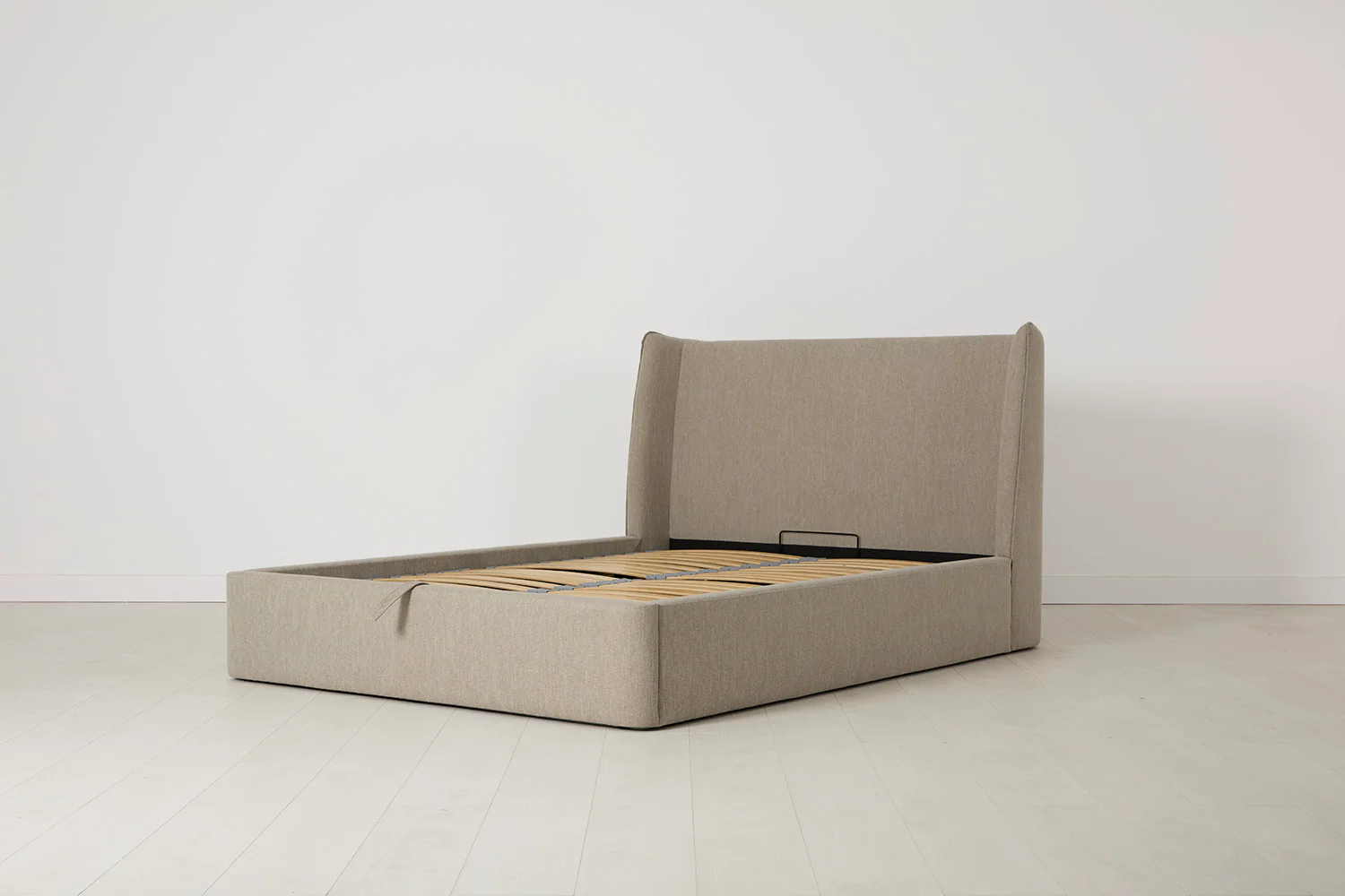 Bed 03 Storage King Sized Bed, Pumice - Image 6