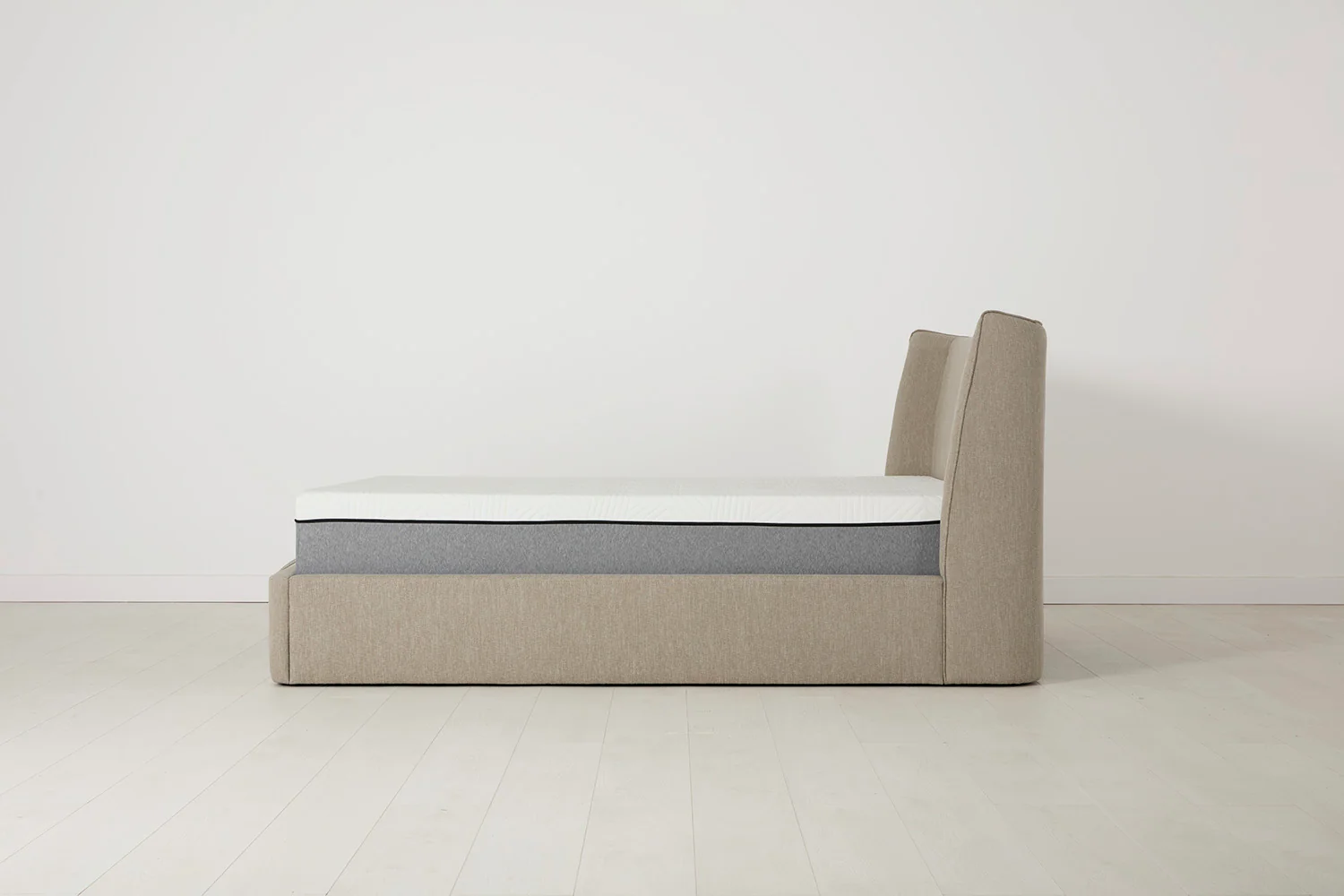 Bed 03 Storage Super King Sized Bed, Pumice - Image 9