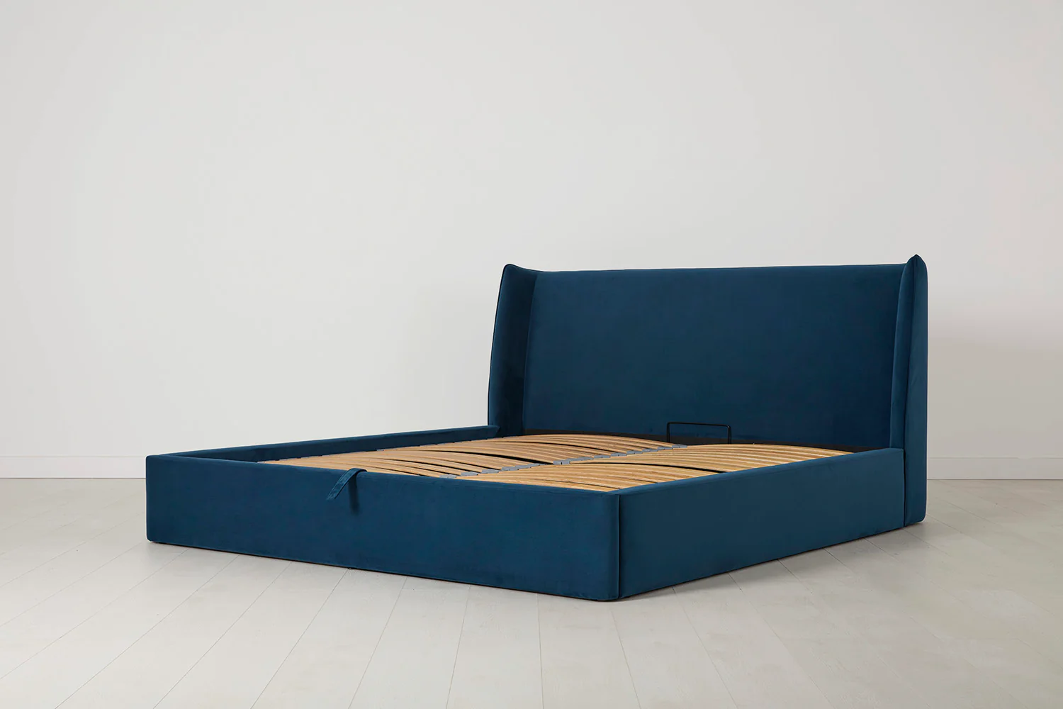 Bed 03 Storage Super King Sized Bed, Teal - Image 4