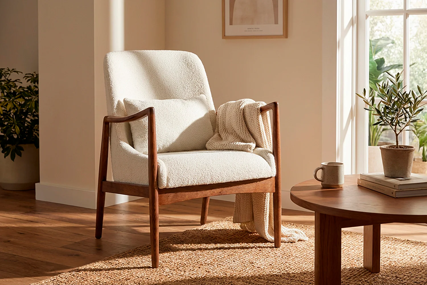 Chair 01, Ivory - Image 2