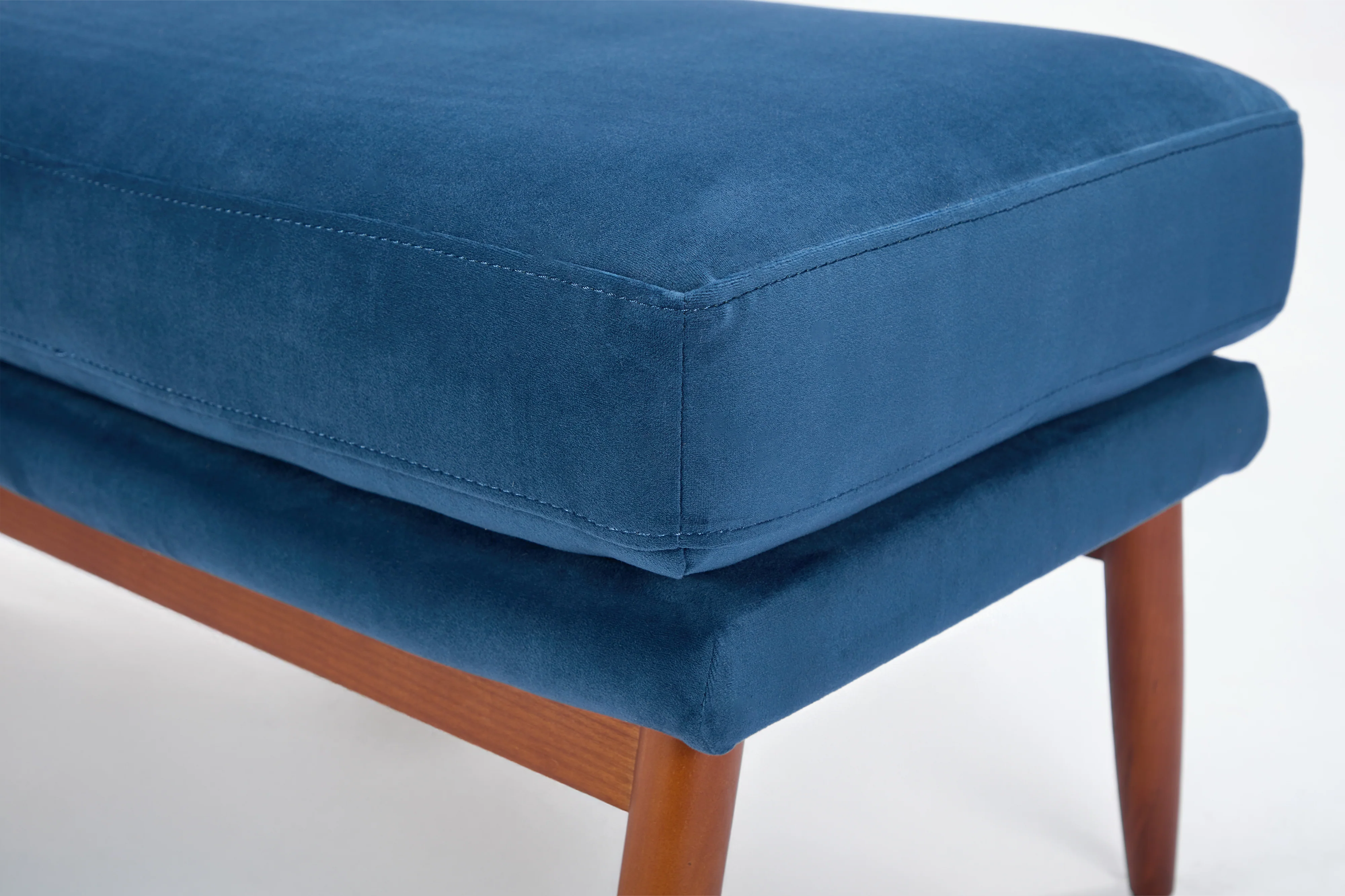 Chair 03 Ottoman, Teal - Image 3