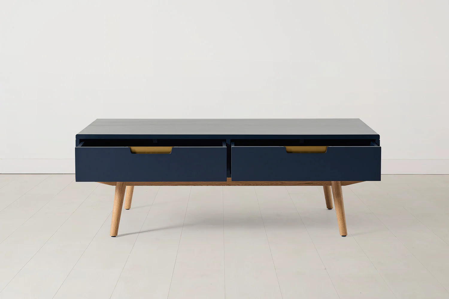 Coffee Table 01, Blue / Four drawers - Image 2