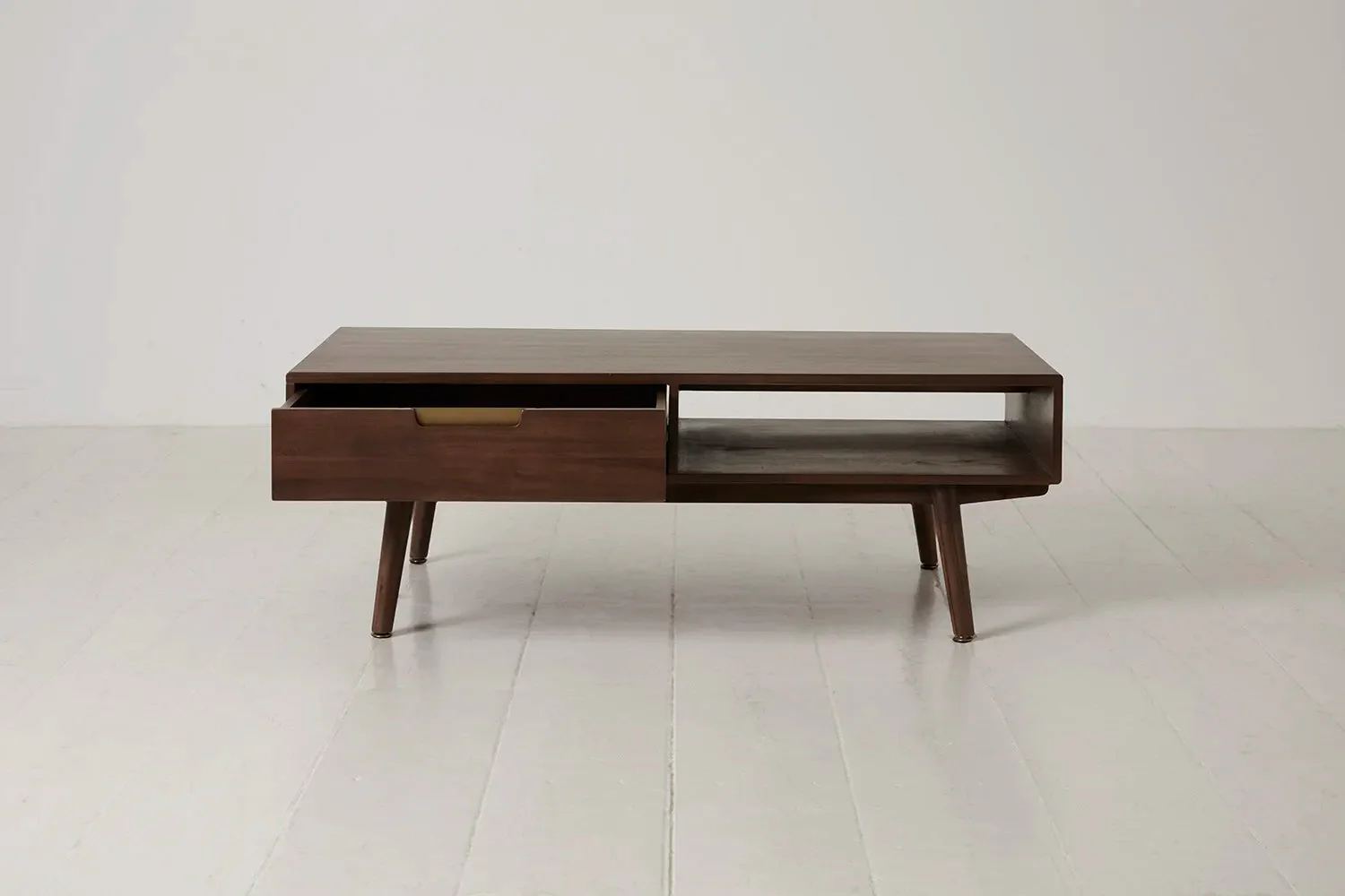 Coffee Table 01, Walnut / One drawer - Image 4