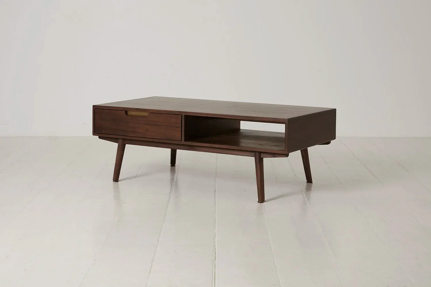 Coffee Table 01, Walnut / One drawer - Image 5