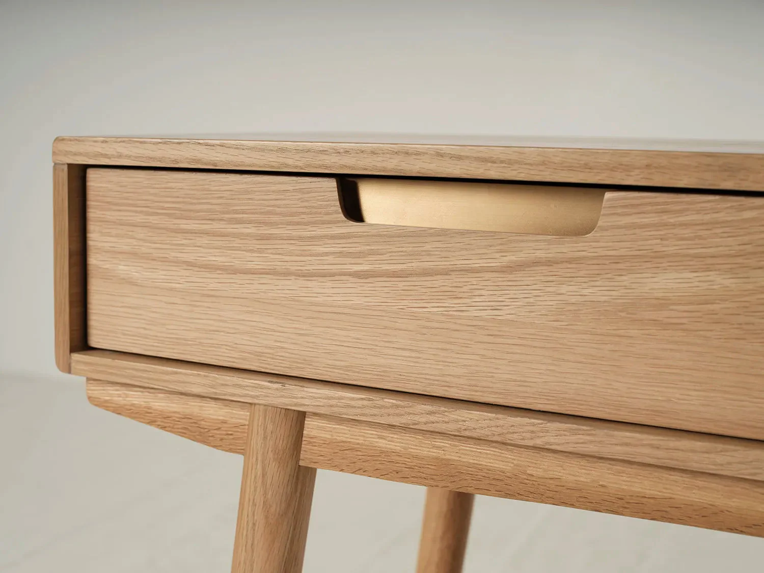 Console Table 01, Oak - Image 7
