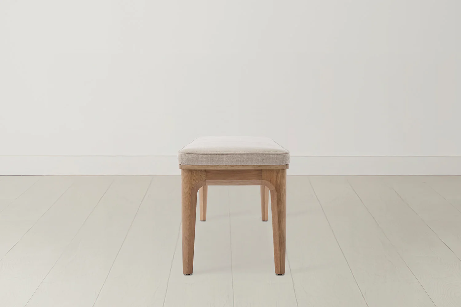 Dining Bench 01, Oak / Oatmeal - Image 5