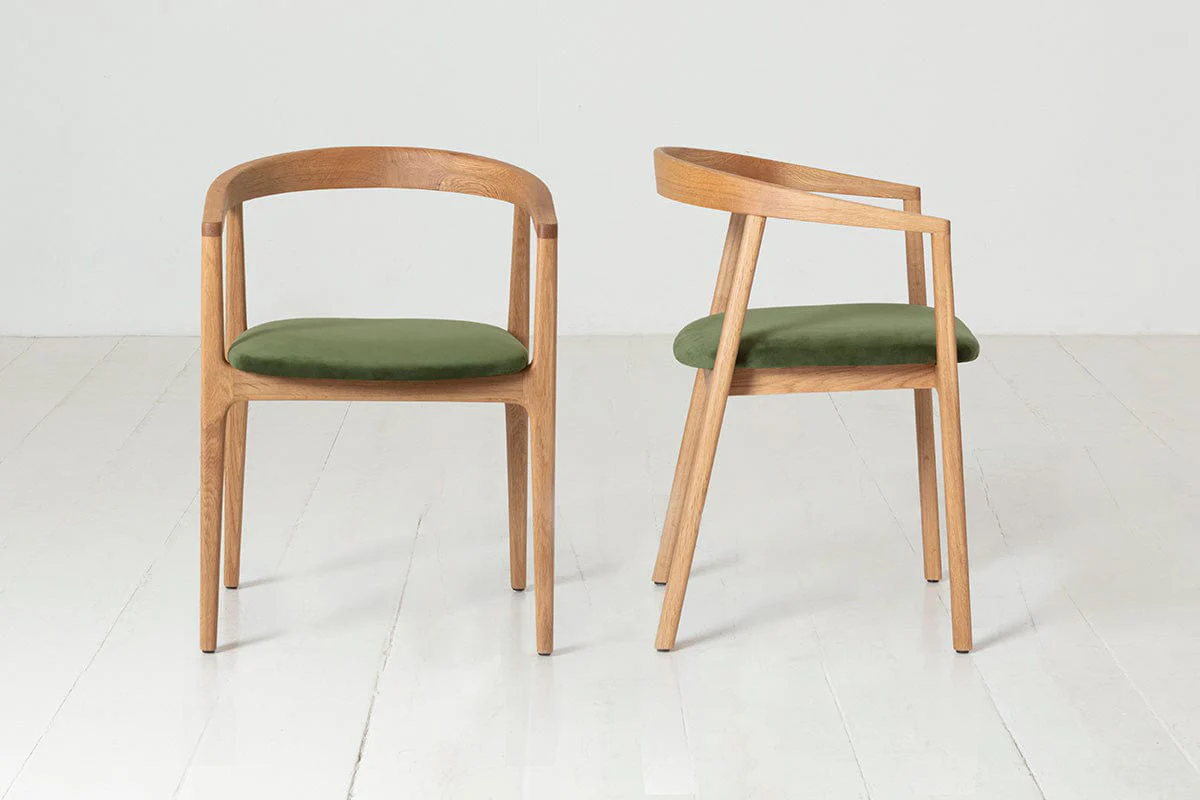 Dining Chair 01 (set of 2), Oak / Vine