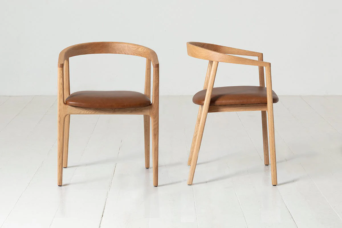 Dining Chair 01 (set of 2), Oak / Maple