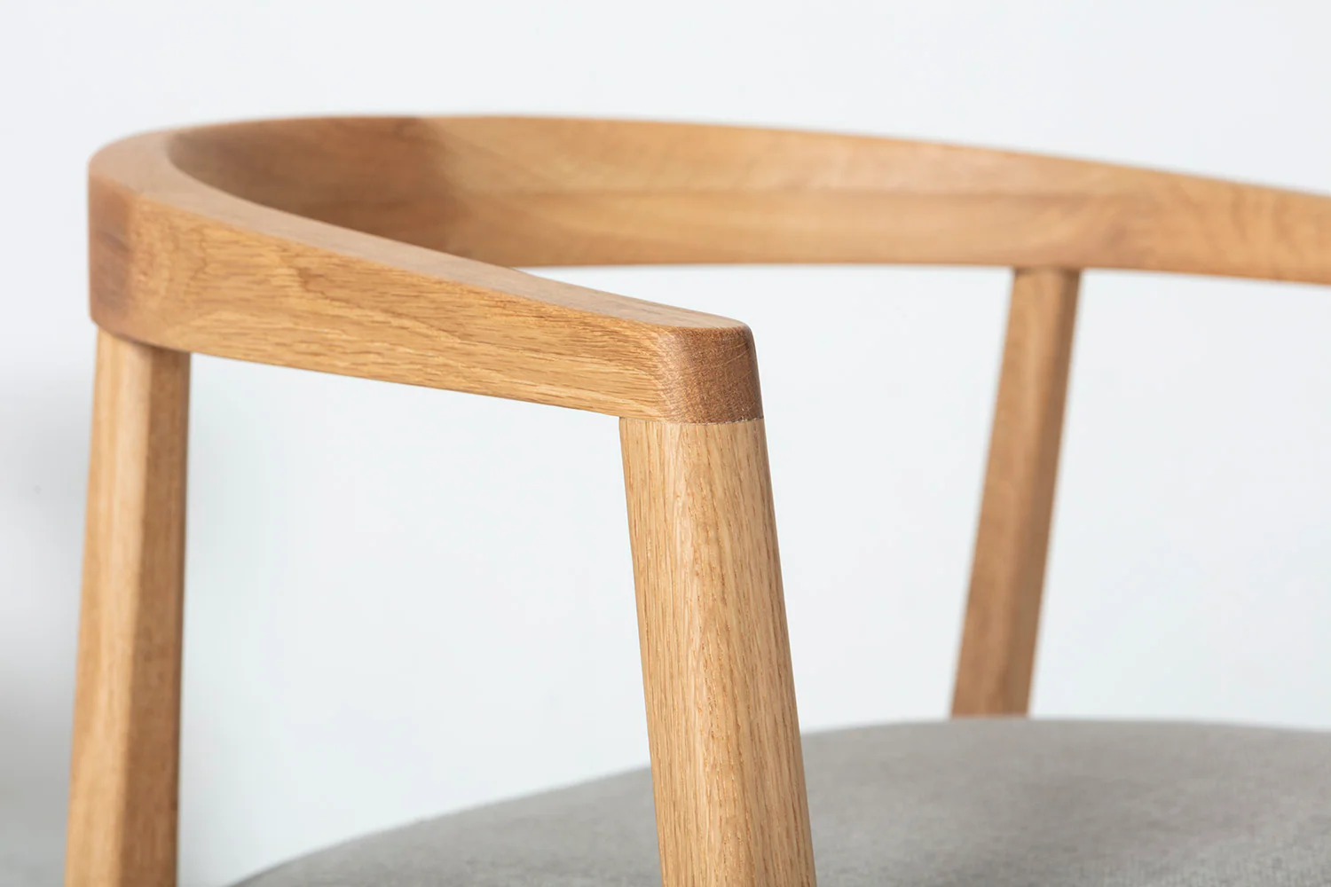 Dining Chair 01 (set of 2), Oak / Oatmeal - Image 12