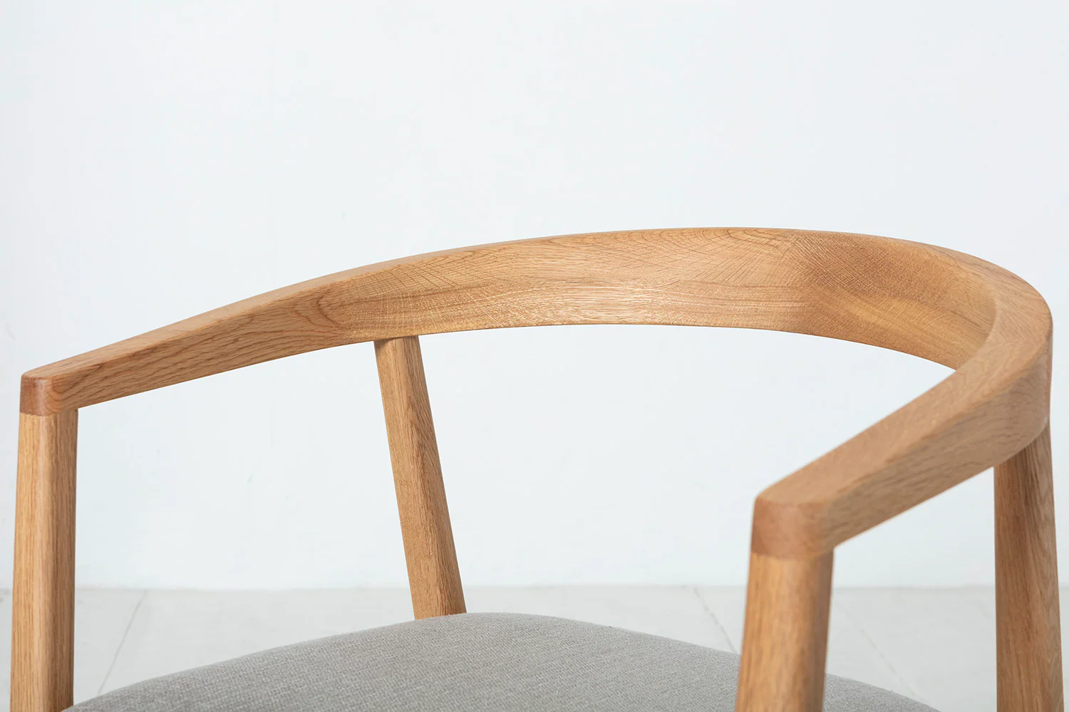 Dining Chair 01 (set of 2), Oak / Oatmeal - Image 9