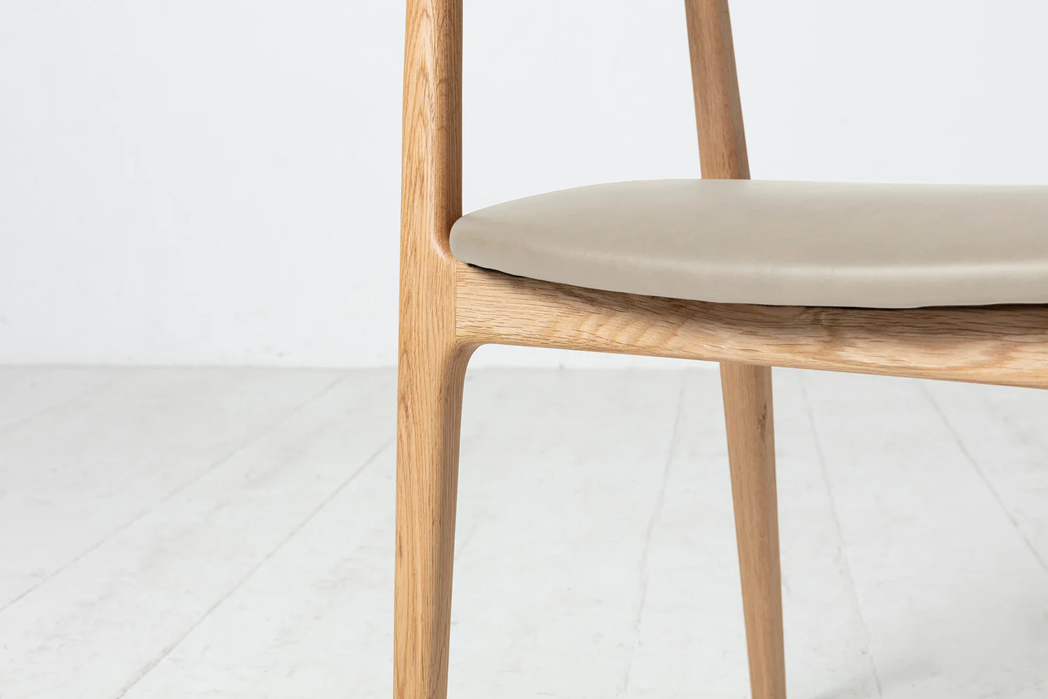 Dining Chair 01 (set of 2), Oak / Oyster - Image 3