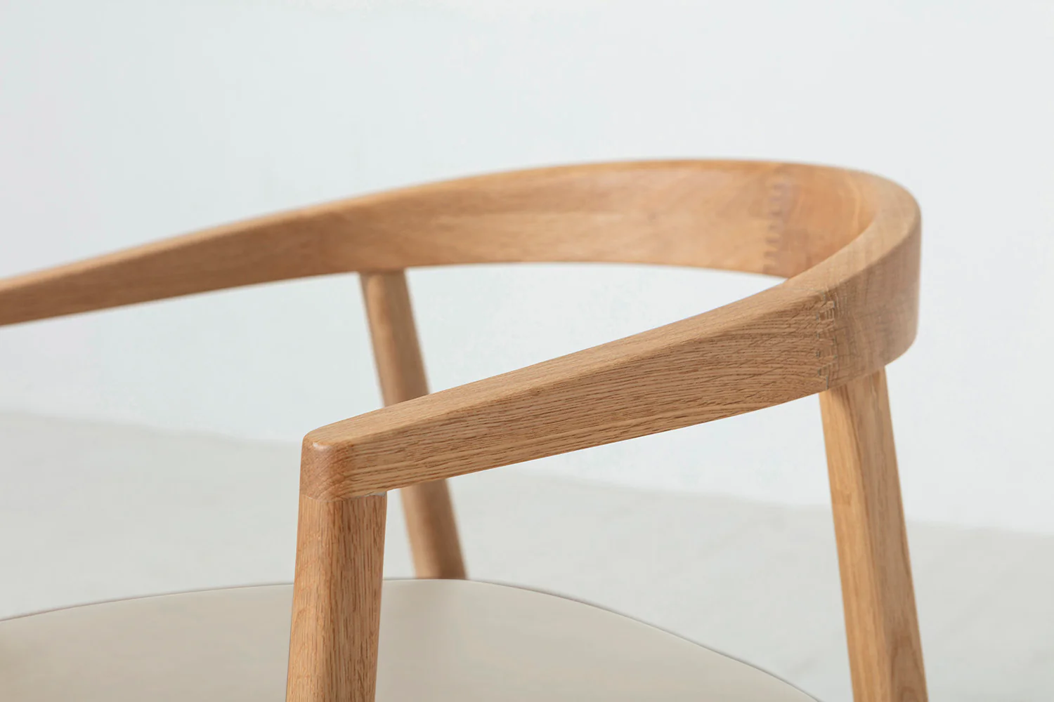 Dining Chair 01 (set of 2), Oak / Oyster - Image 5