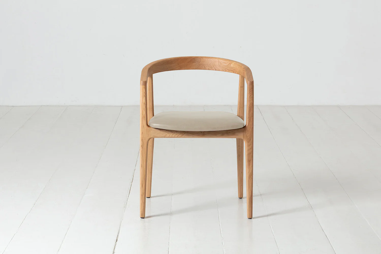 Dining Chair 01 (set of 2), Oak / Oyster - Image 6