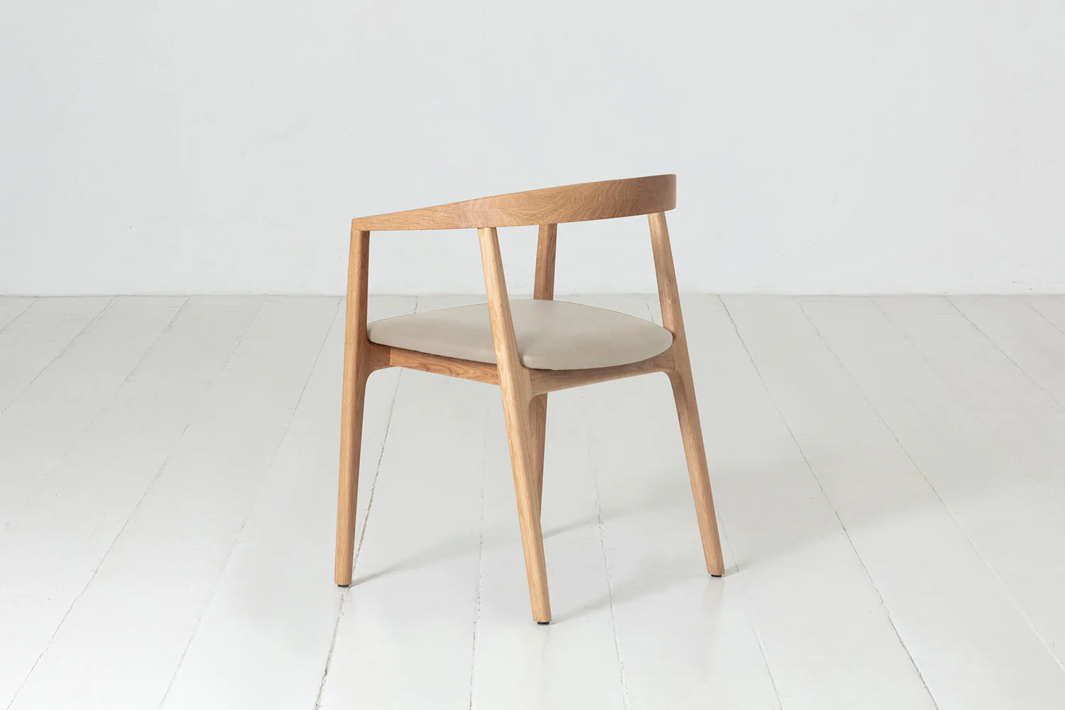 Dining Chair 01 (set of 2), Oak / Oyster - Image 7