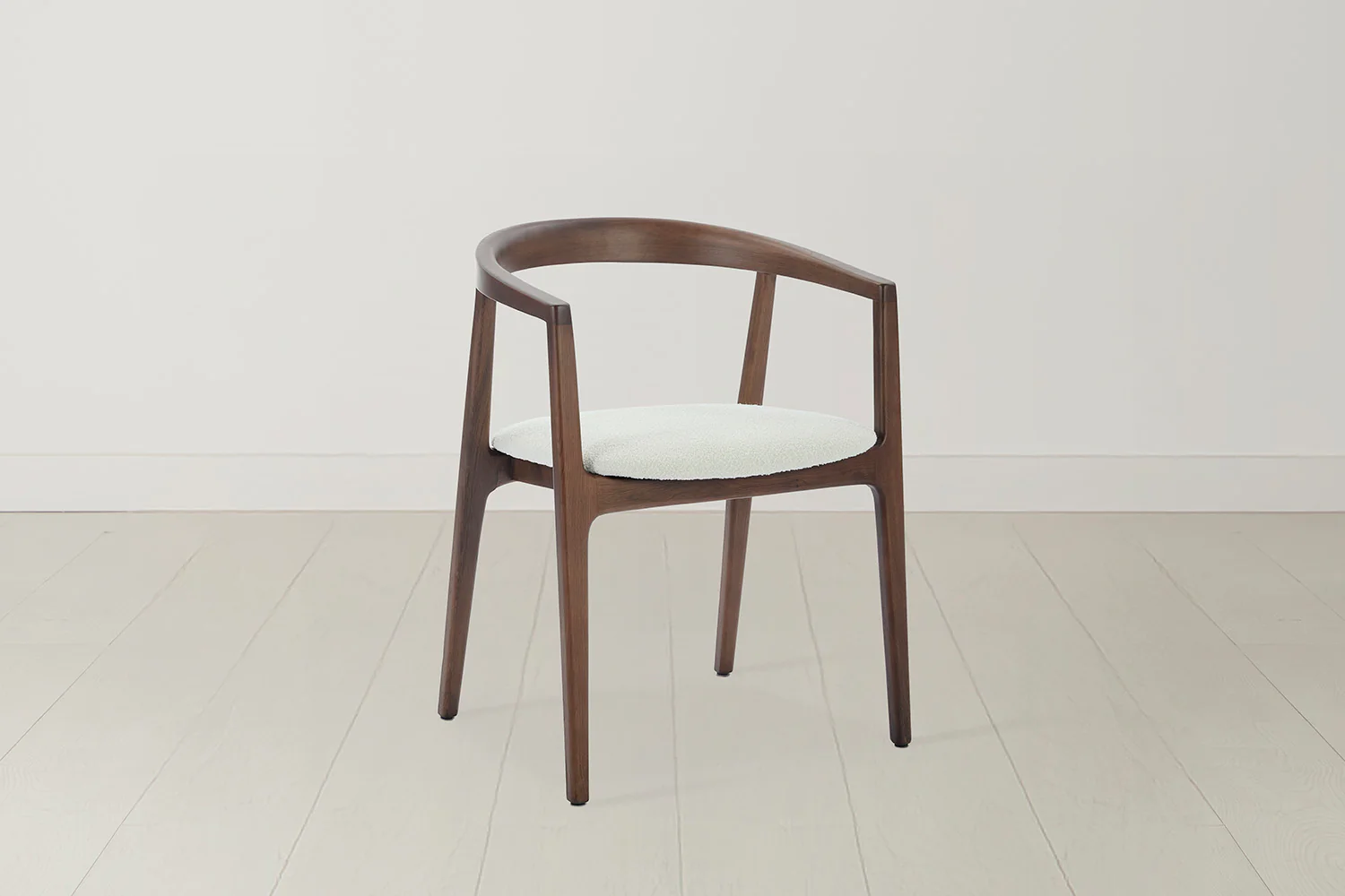 Dining Chair 01 (set of 2), Walnut / Ivory - Image 7