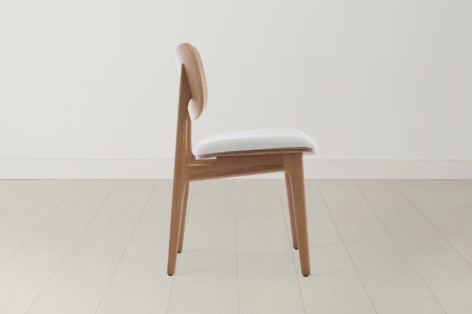 Dining Chair 02 (set of 2), Oak / Ivory - Image 7