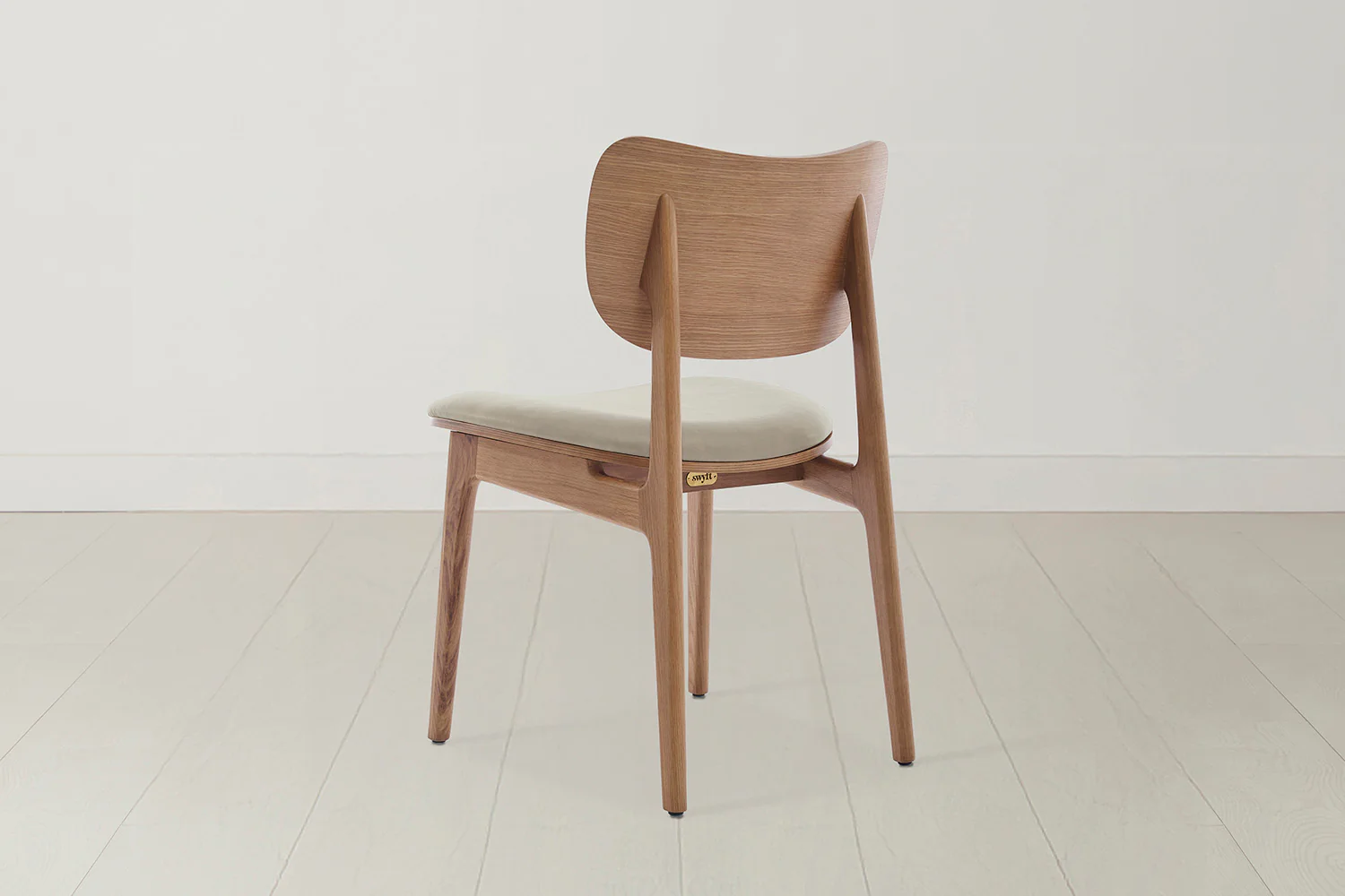 Dining Chair 02 (set of 2), Oak / Oyster - Image 5