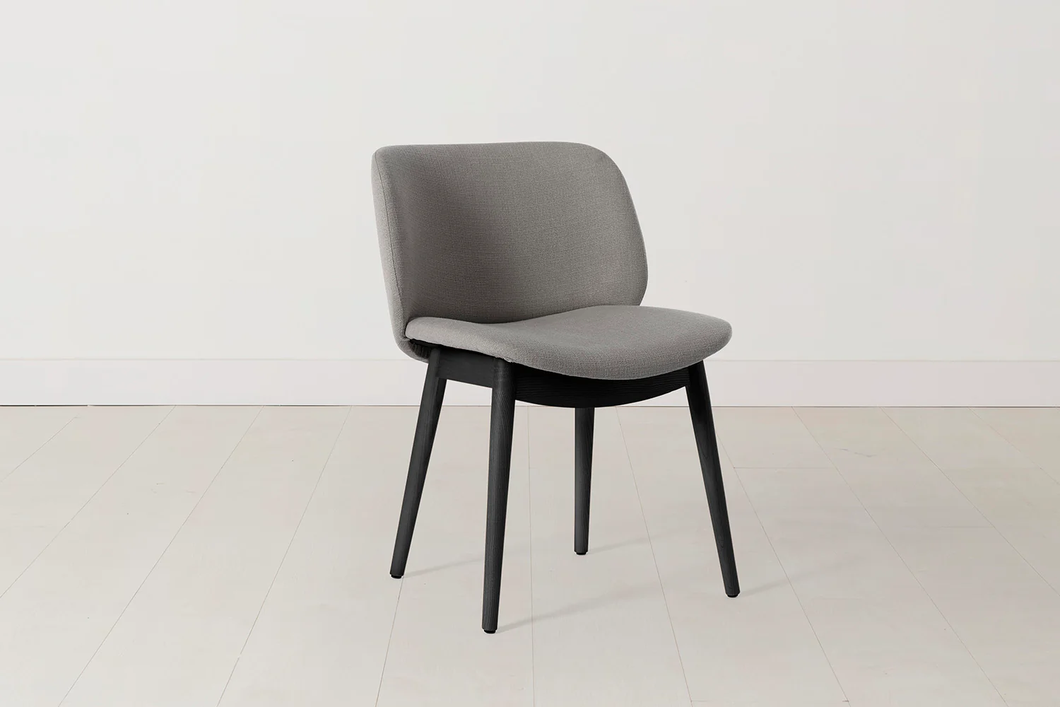 Dining Chair 04 (Set of 2), Black Legs / Shadow - Image 5