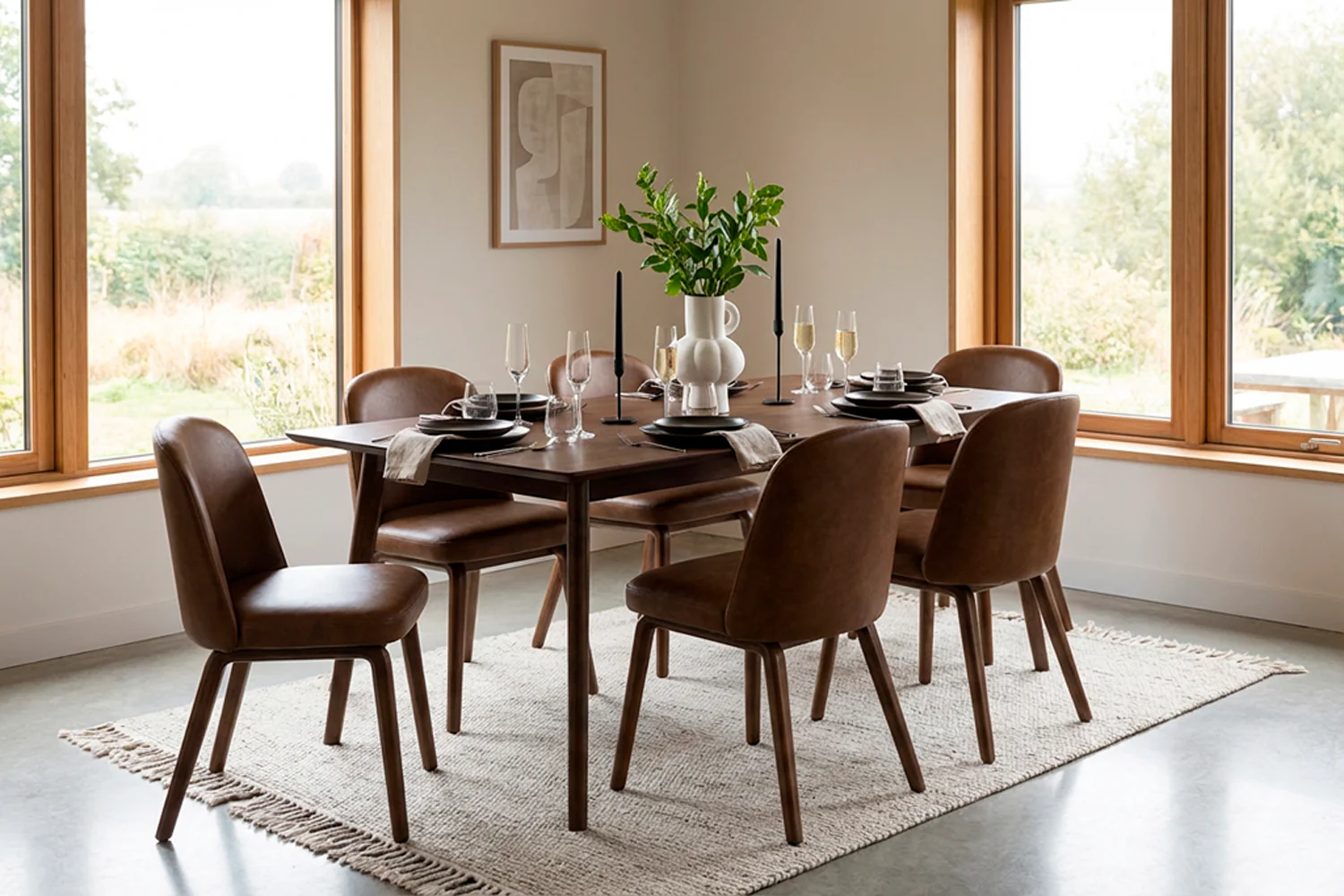 Dining Chair 05 (set of 2), Maple - Image 2