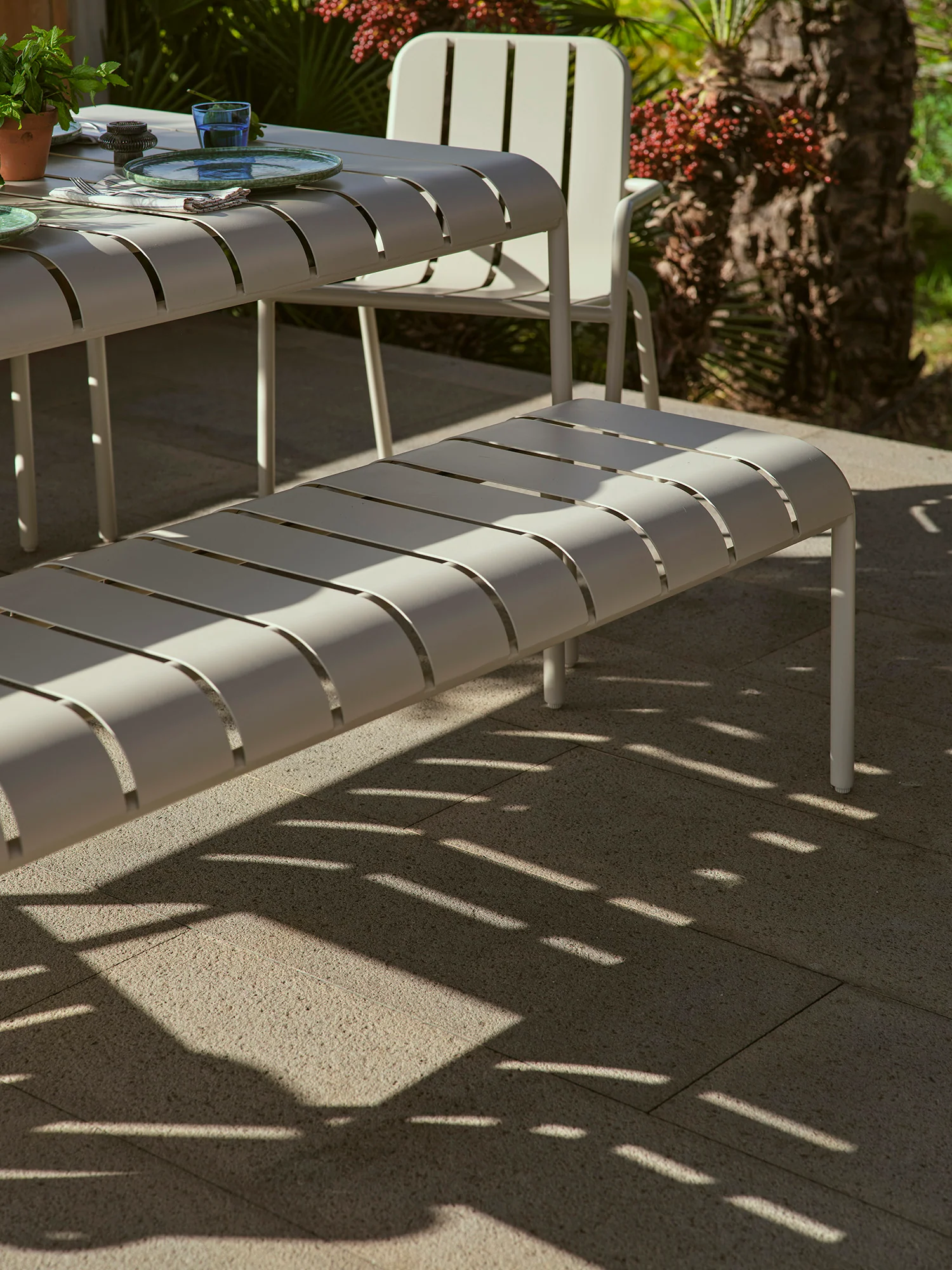 Garden Dining Set 01, Taupe - Image 6
