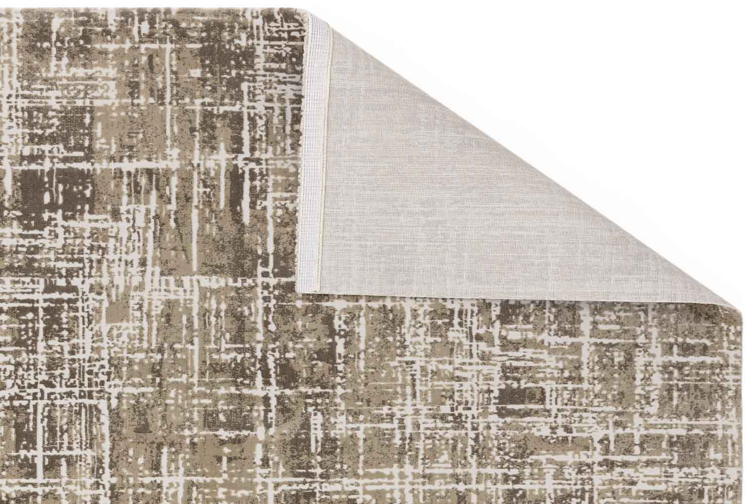 Kuza Abstract Beige Rug, 120x170 - Image 2