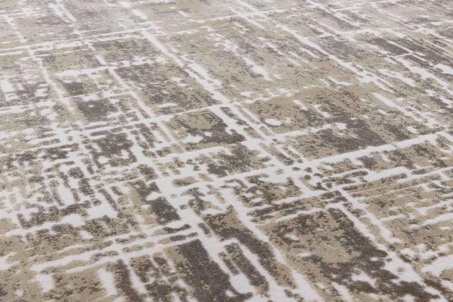 Kuza Abstract Beige Rug, 200x290 - Image 3