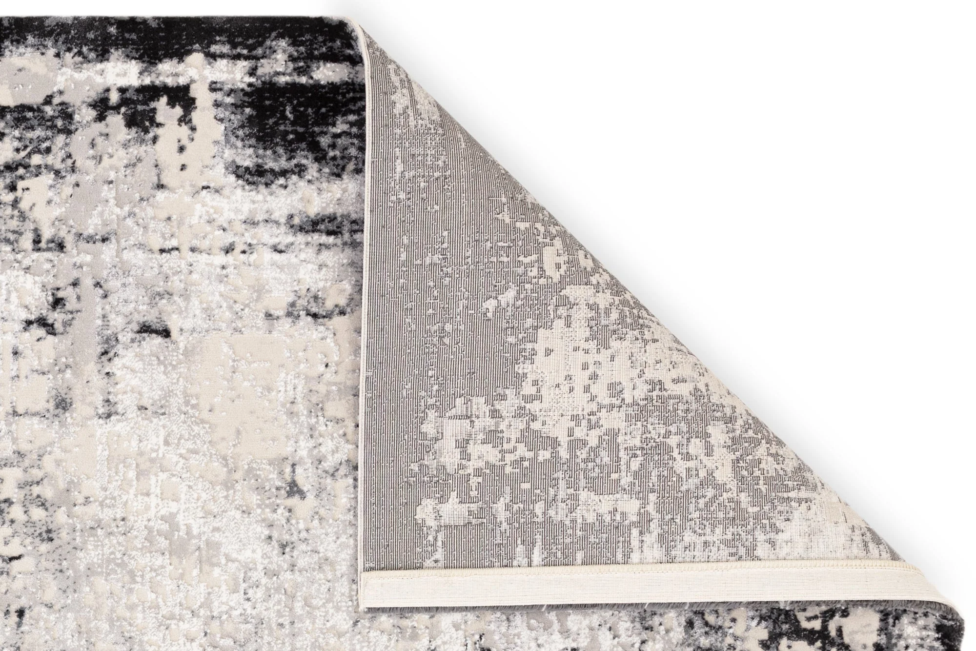 Kuza Border Grey Rug, 120x170 - Image 2
