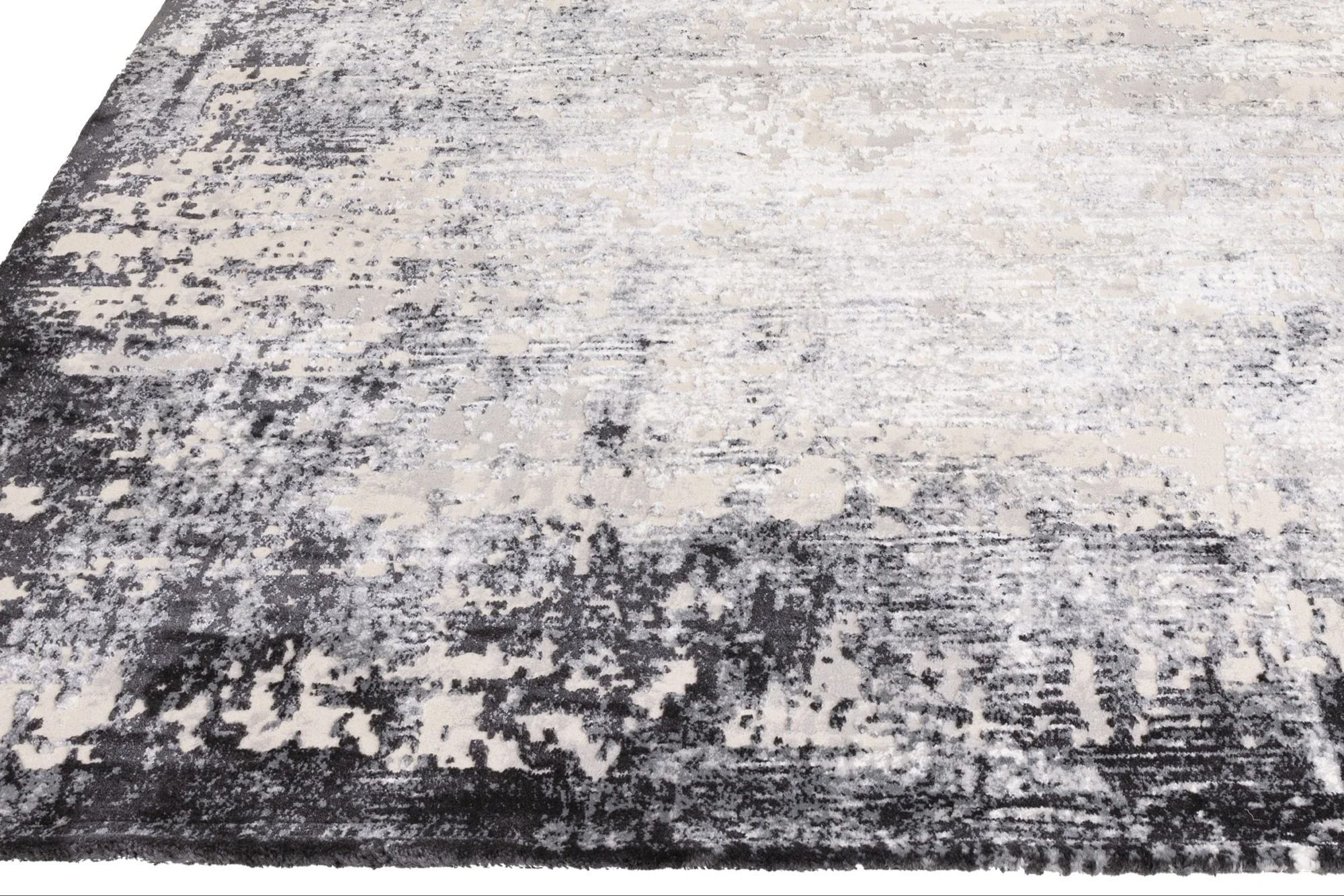 Kuza Border Grey Rug, 120x170 - Image 3