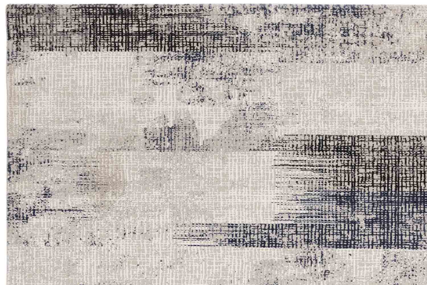 Kuza Lines Blue Rug, 160x230 - Image 2
