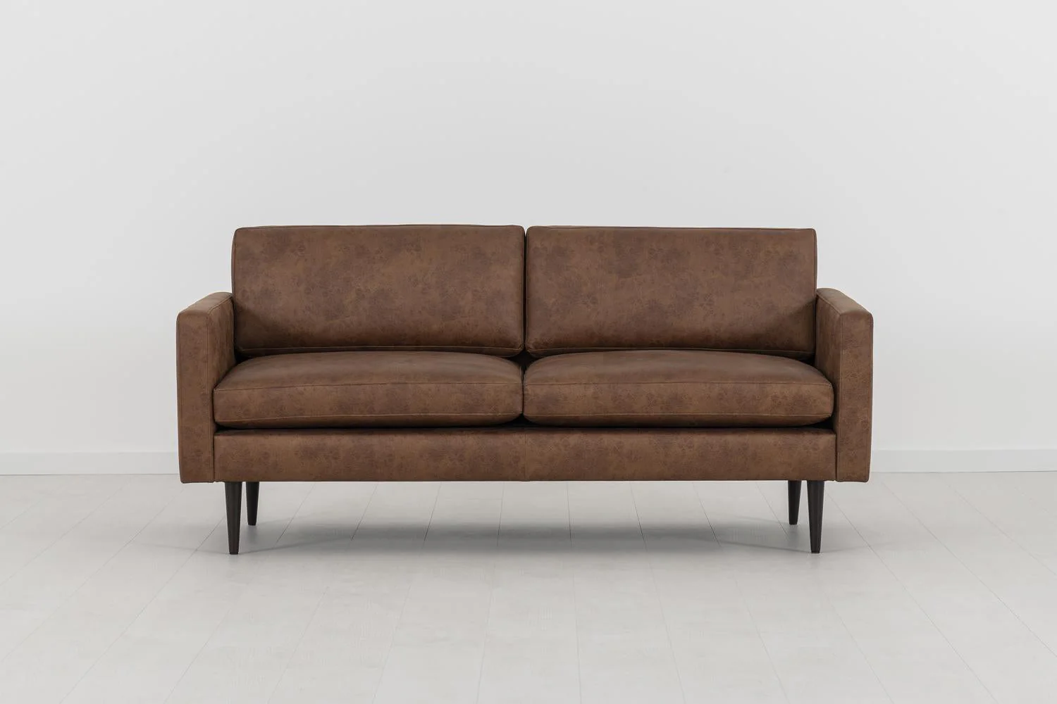 Model 01 2-Seater Sofa, Chestnut