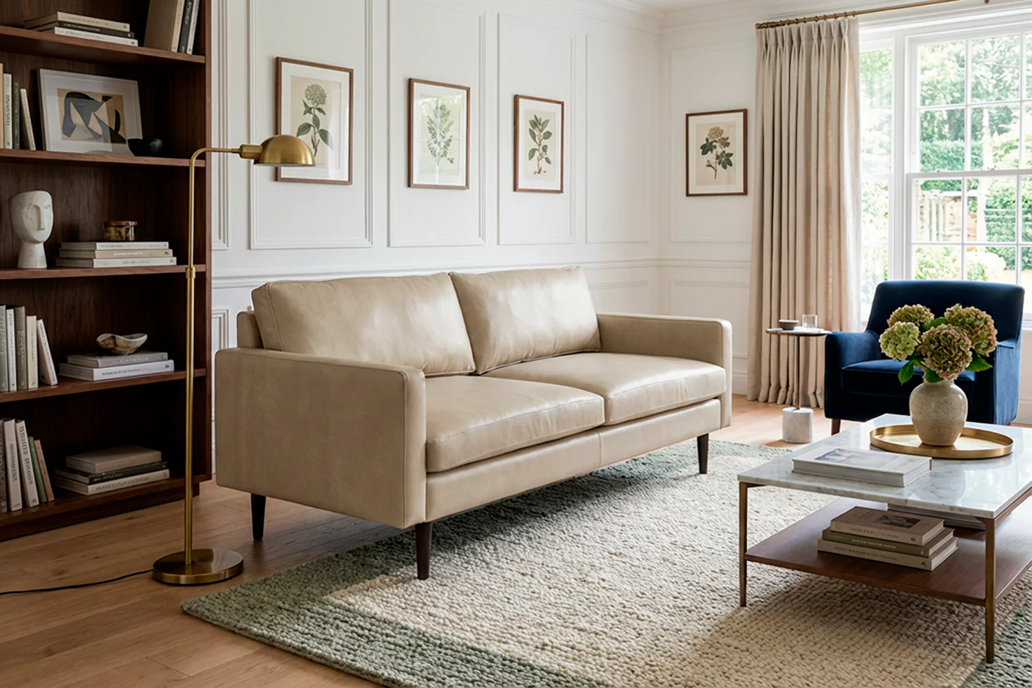 Model 01 2-Seater Sofa, Oyster - Image 2