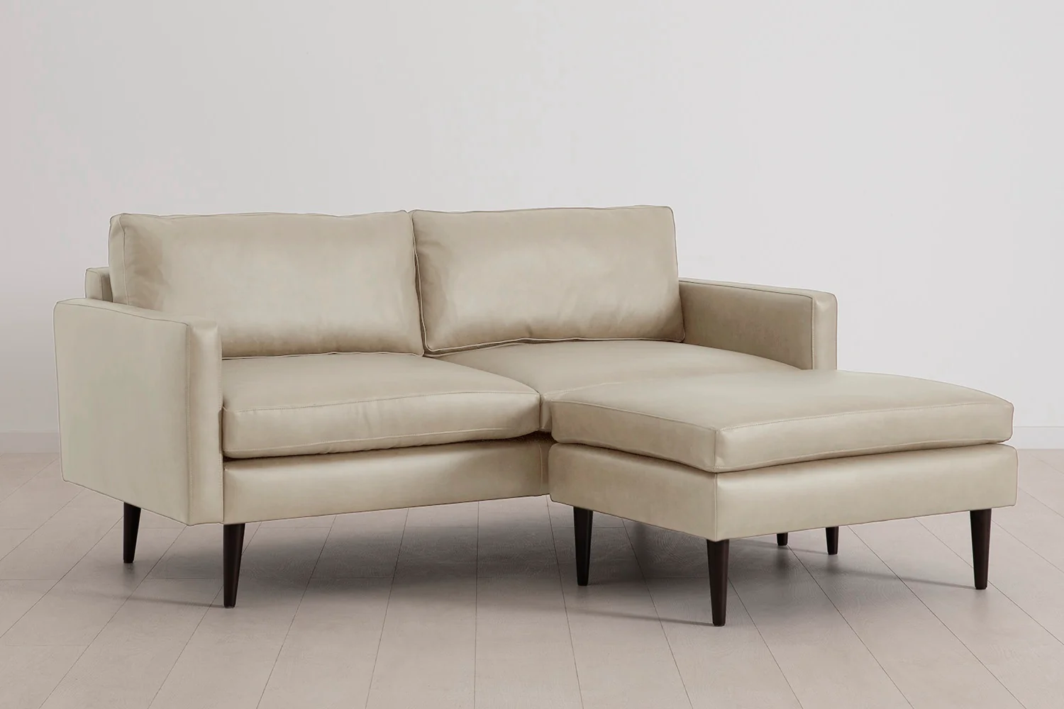 Model 01 2-Seater Sofa with Ottoman, Oyster - Image 3