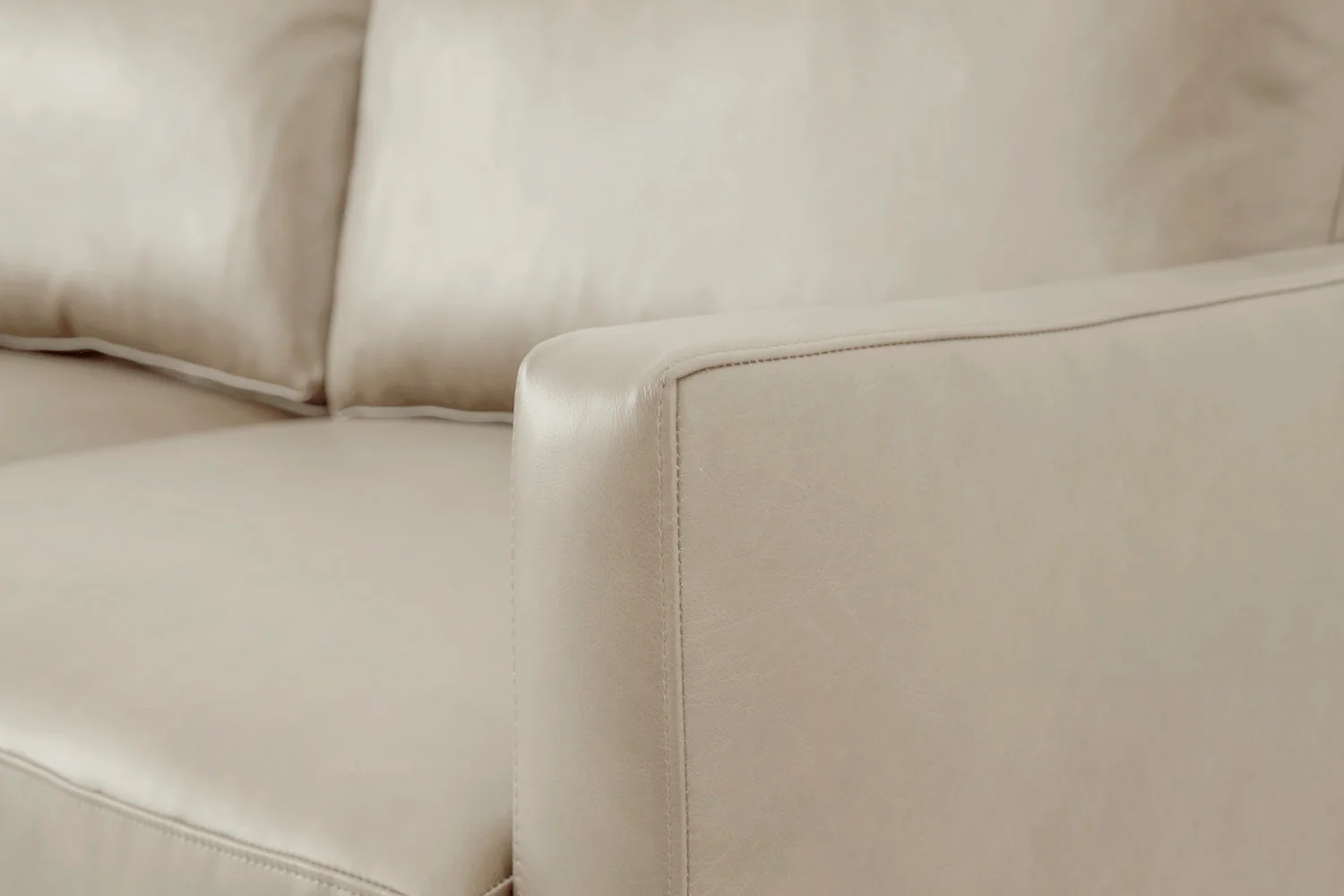 Model 01 2-Seater Sofa with Ottoman, Oyster - Image 4