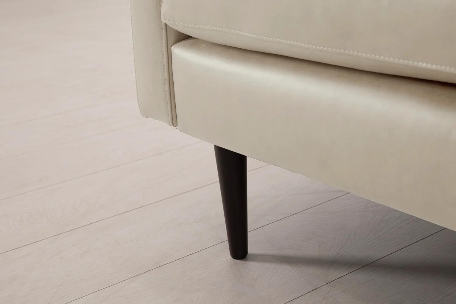 Model 01 2-Seater Sofa with Ottoman, Oyster - Image 5