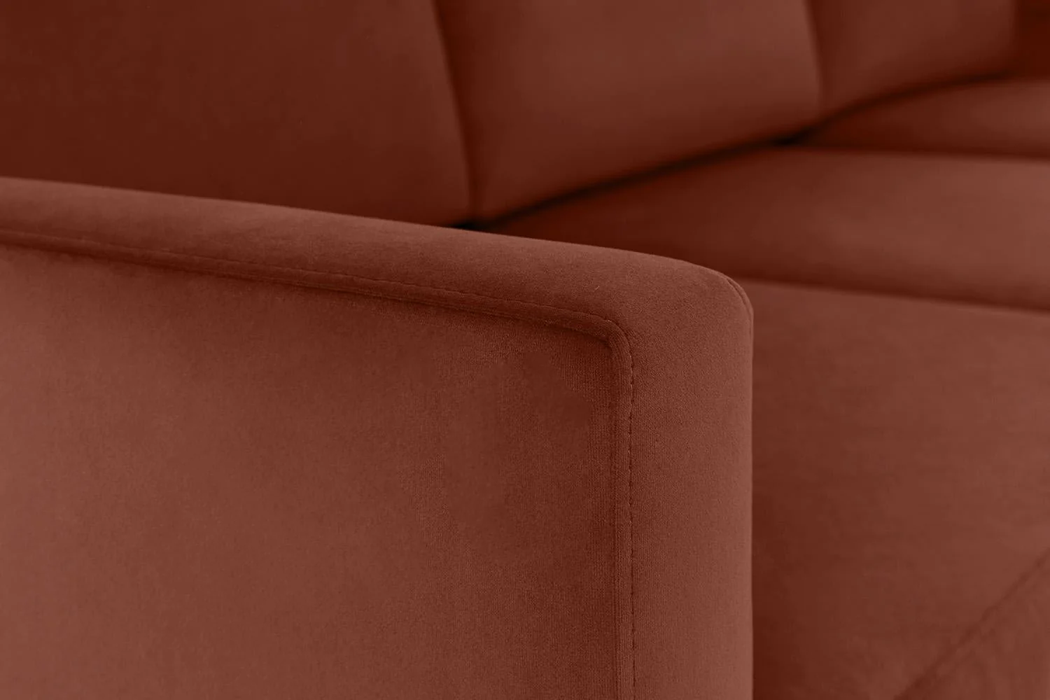 Model 01 3-Seater Sofa, Brick - Image 6
