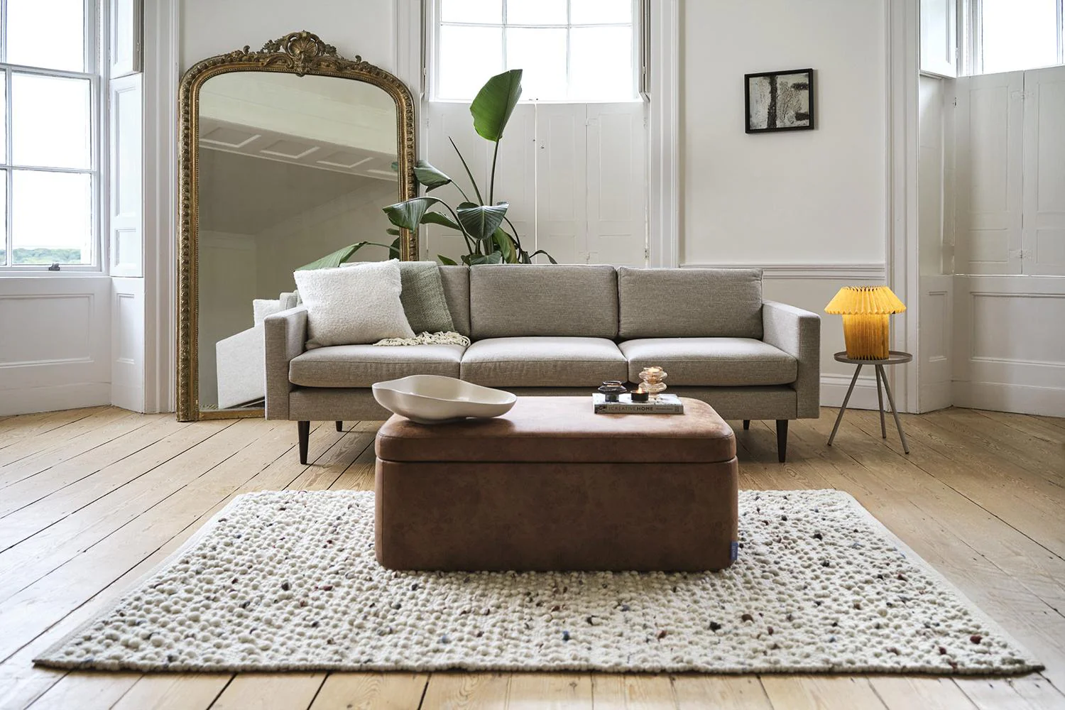 Model 01 3-Seater Sofa (CRIB5), Pumice - Image 2