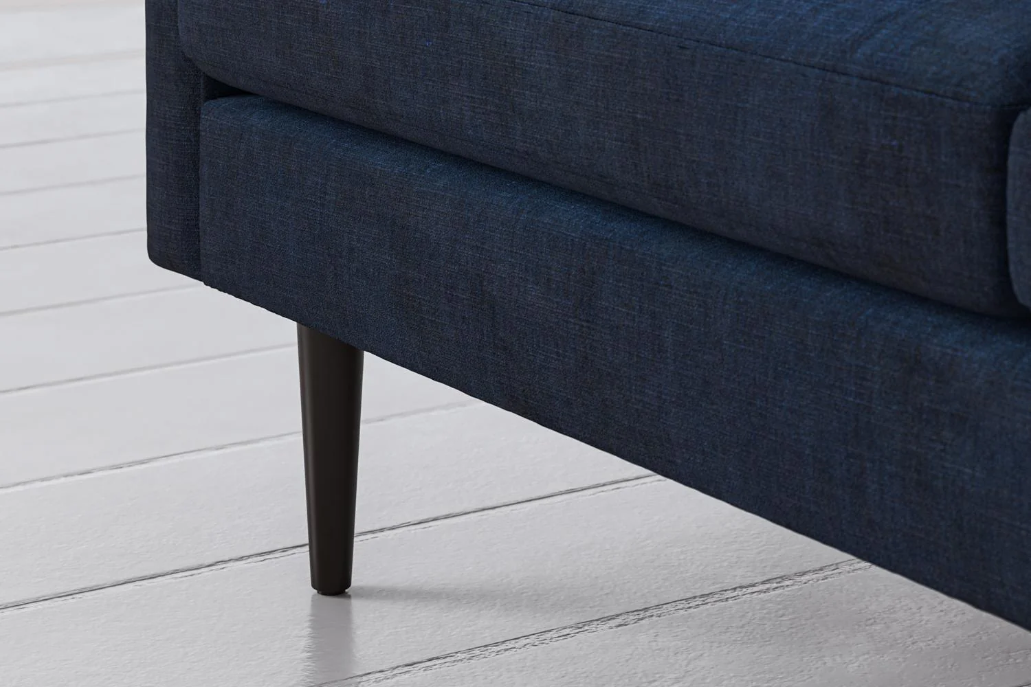 Model 01 3-Seater Sofa with Ottoman, Teal - Image 6