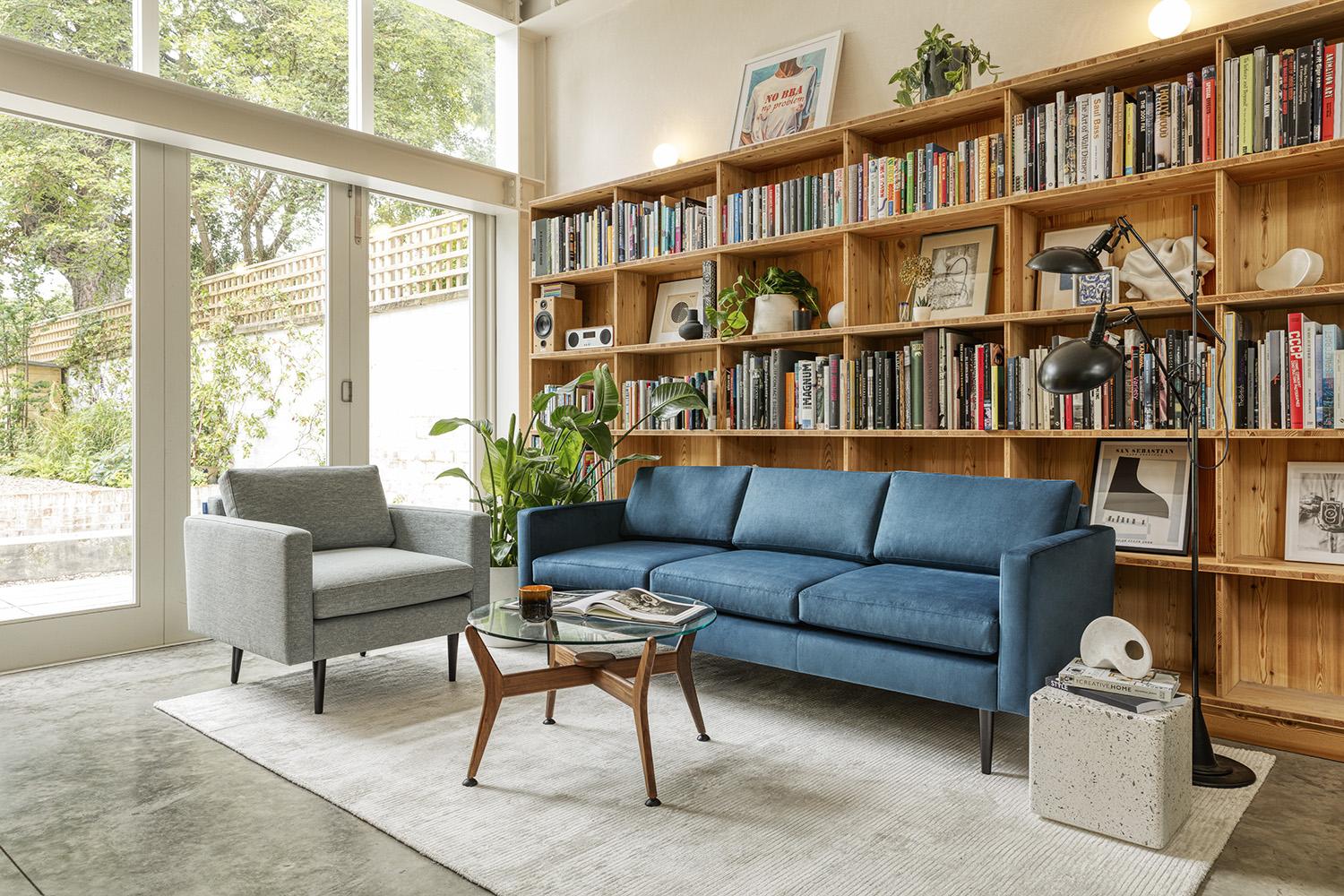Model 01 Armchair, Seaglass - Image 2
