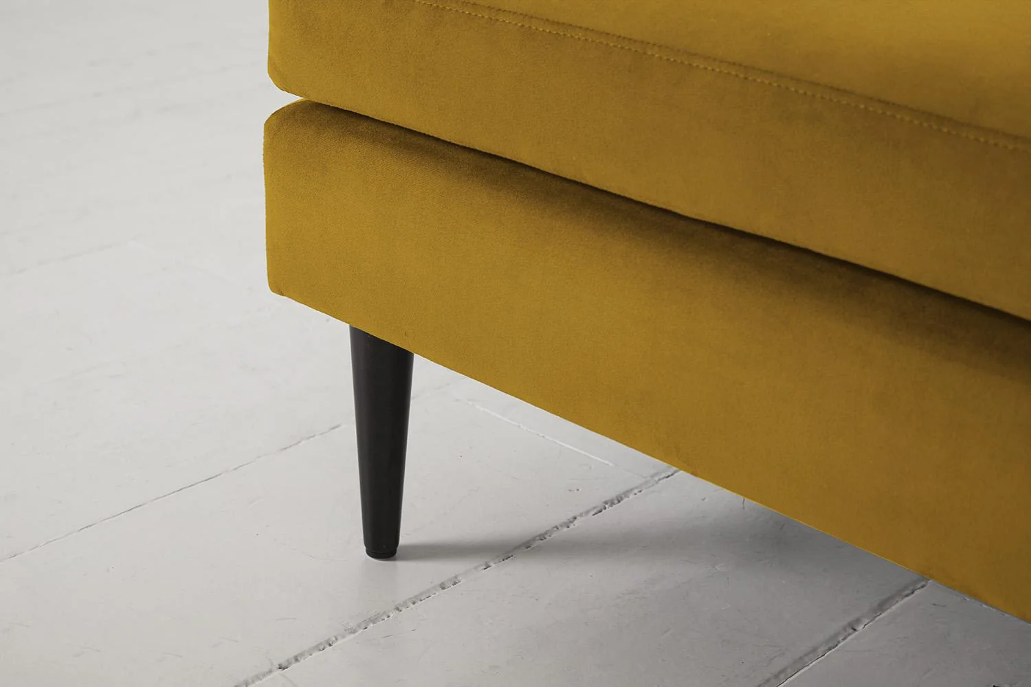 Model 01 Ottoman, Mustard - Image 7