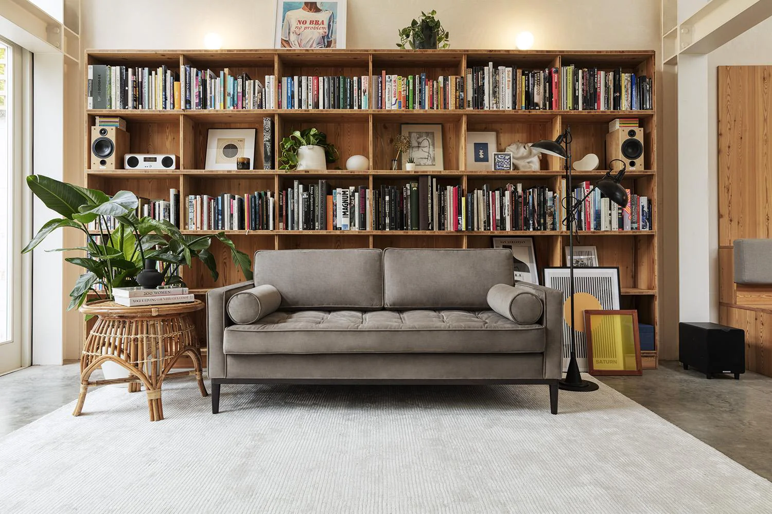 Model 02 2-Seater Sofa, Elephant - Image 2