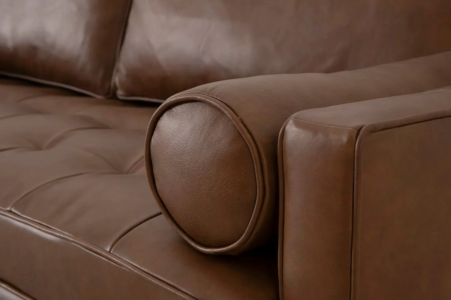 Model 02 2-Seater Sofa with Ottoman, Maple - Image 5