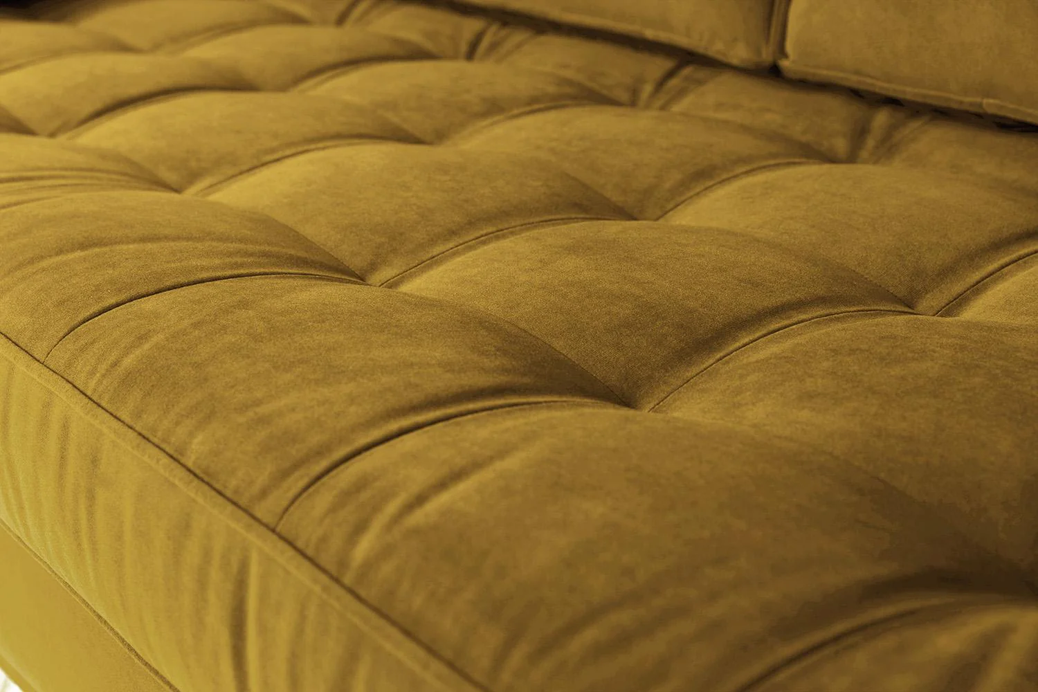 Model 02 2-Seater Sofa with Ottoman, Mustard - Image 6