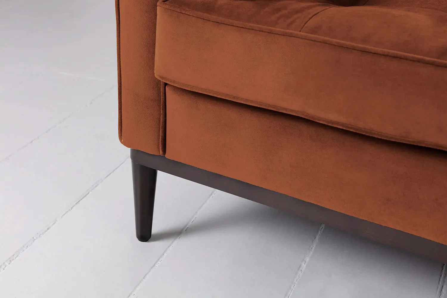 Model 02 2-Seater Sofa with Ottoman, Umber - Image 5