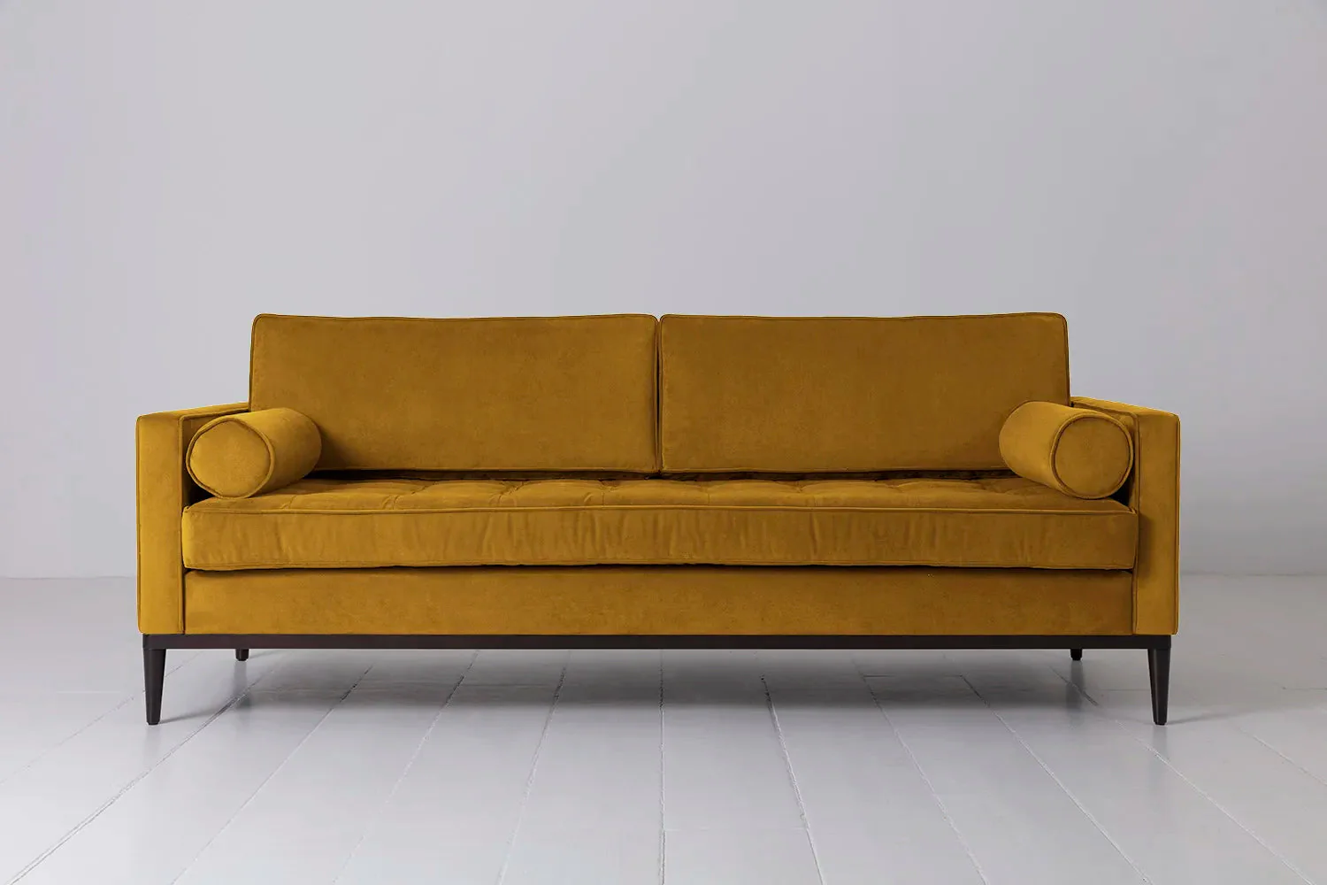 Model 02 Sofa Bed 3 Seater, Mustard