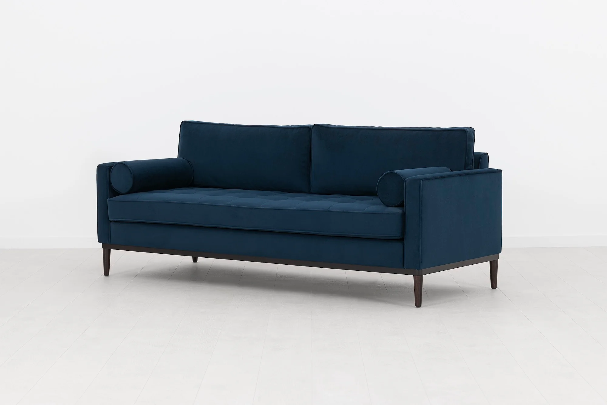 Model 02 Sofa Bed 3 Seater, Indigo - Image 3