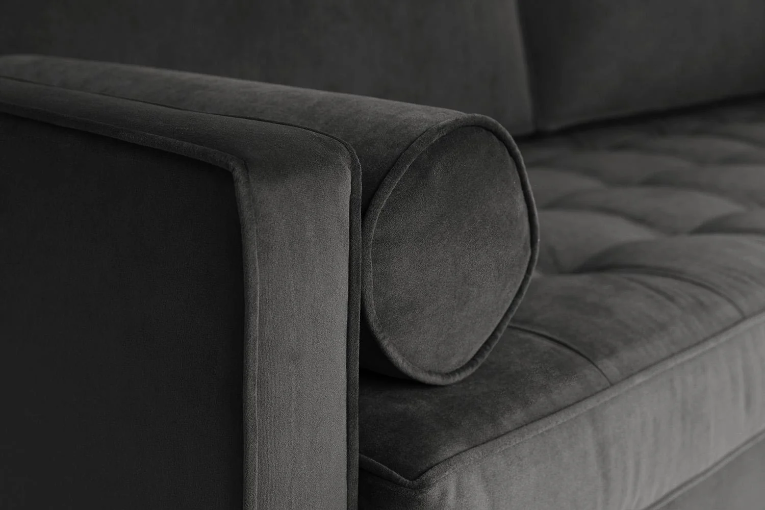 Model 02 3-Seater Sofa, Charcoal - Image 7