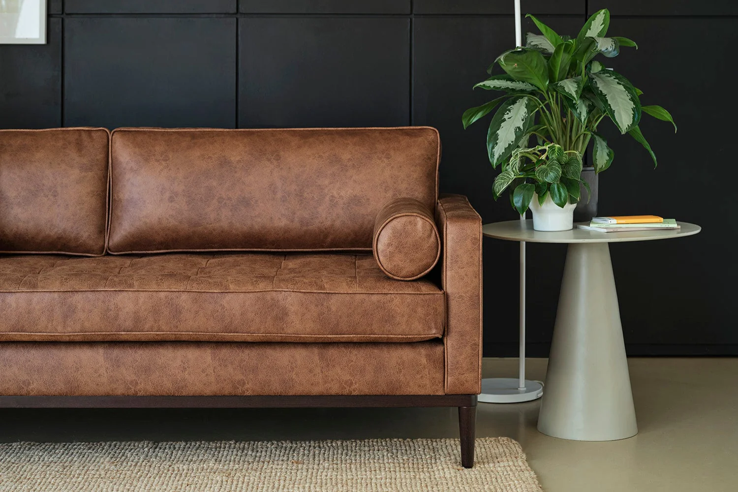 Model 02 3-Seater Sofa, Chestnut - Image 4